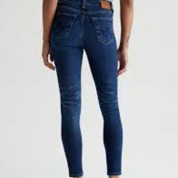 *3/$10* Ag Adriano Goldschmied The Legging Ankle Super Skinny Size 25R - Picture 1 of 8